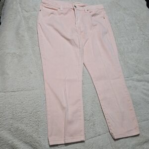 Michael Kors Cropped Skinny Jeans MK Izzy Pastel Size 10